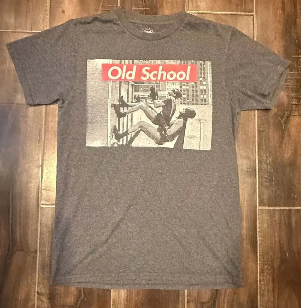 Batman Classic TV Series Old School Wall Climb Graphic T-Shirt